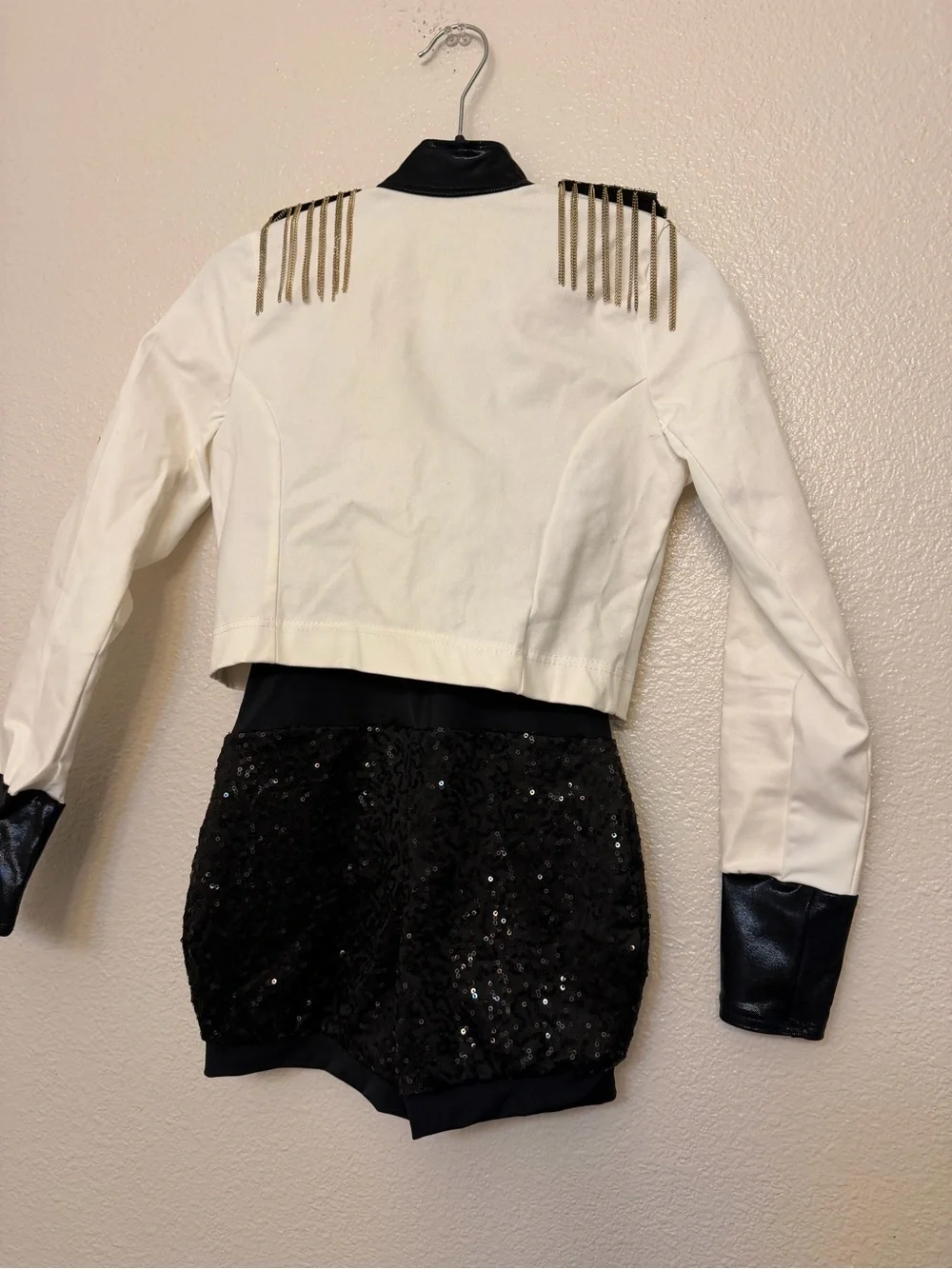 Weissman dance costume white ring master suit Michael Jackson Confident 10349 MC